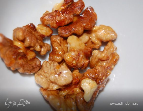 Грецкие орехи в мёде