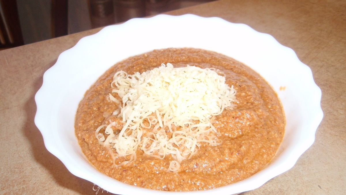 Суп чили протертый