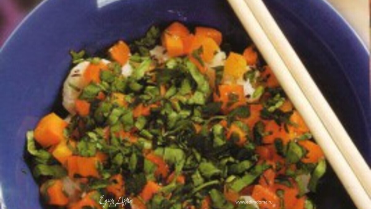 Теплый салат из цветной капусты