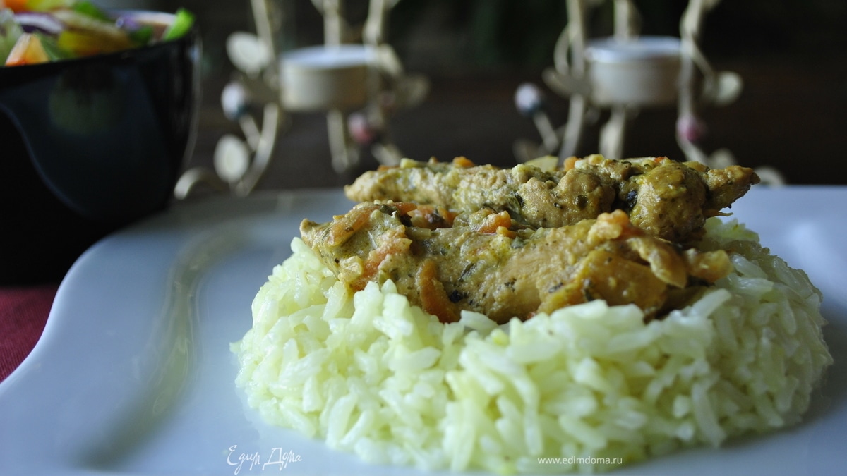 Филе курицы в сметане