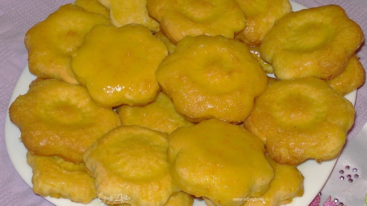 Апельсиновое печенье от Леси