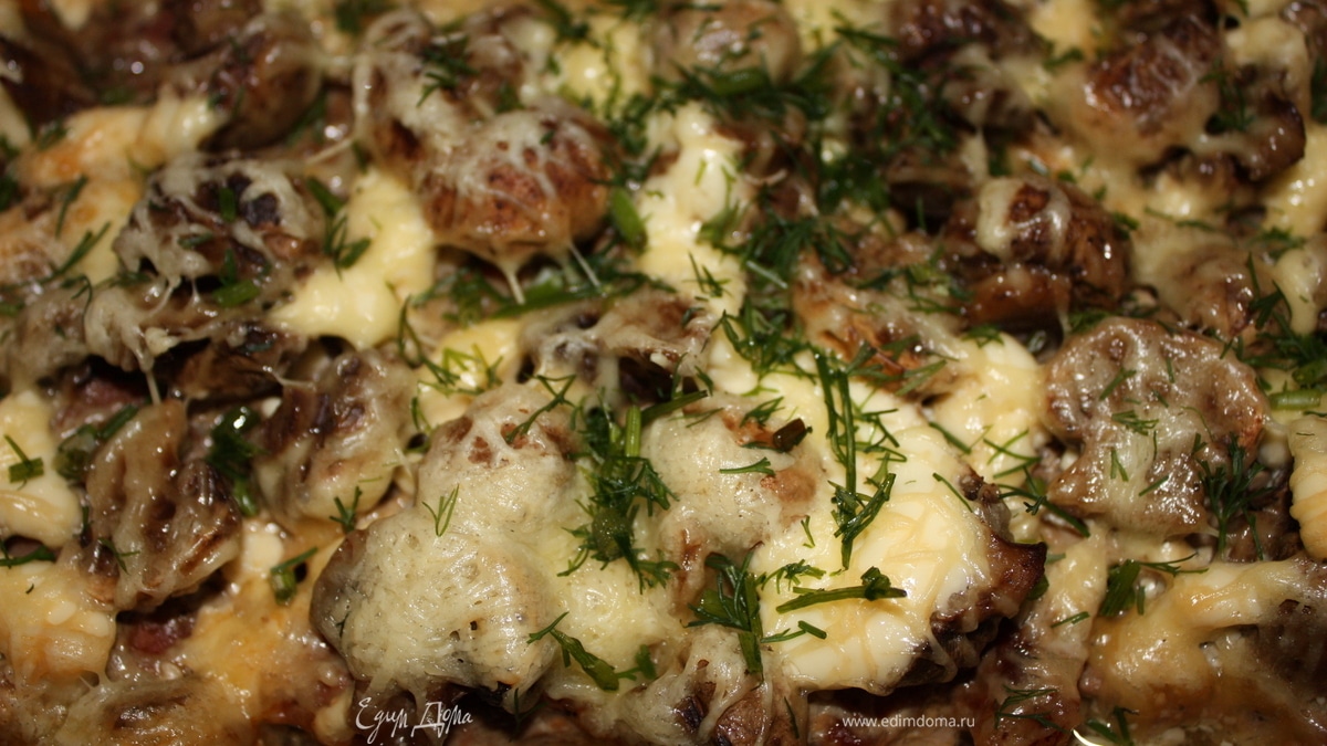 Свинина с грибочками