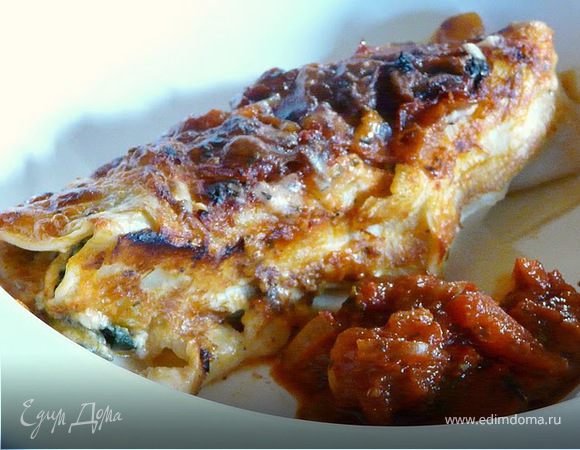 Роллы из лазаньи 