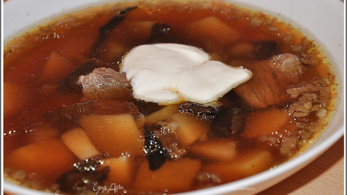 Грибной супчик 