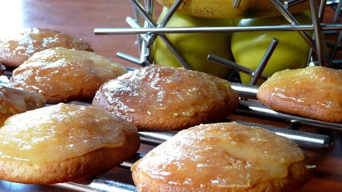 Мягкое лимонное печенье