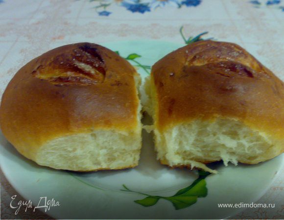 Сахарные плюшки с корицей