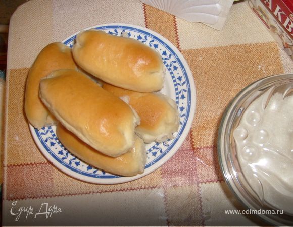 Пирожки с рисом и рыбой