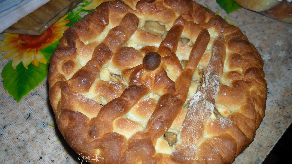Пирог с яблоками от Александры