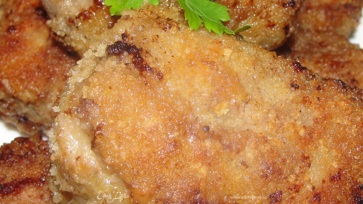 Котлеты с орехами и брынзой