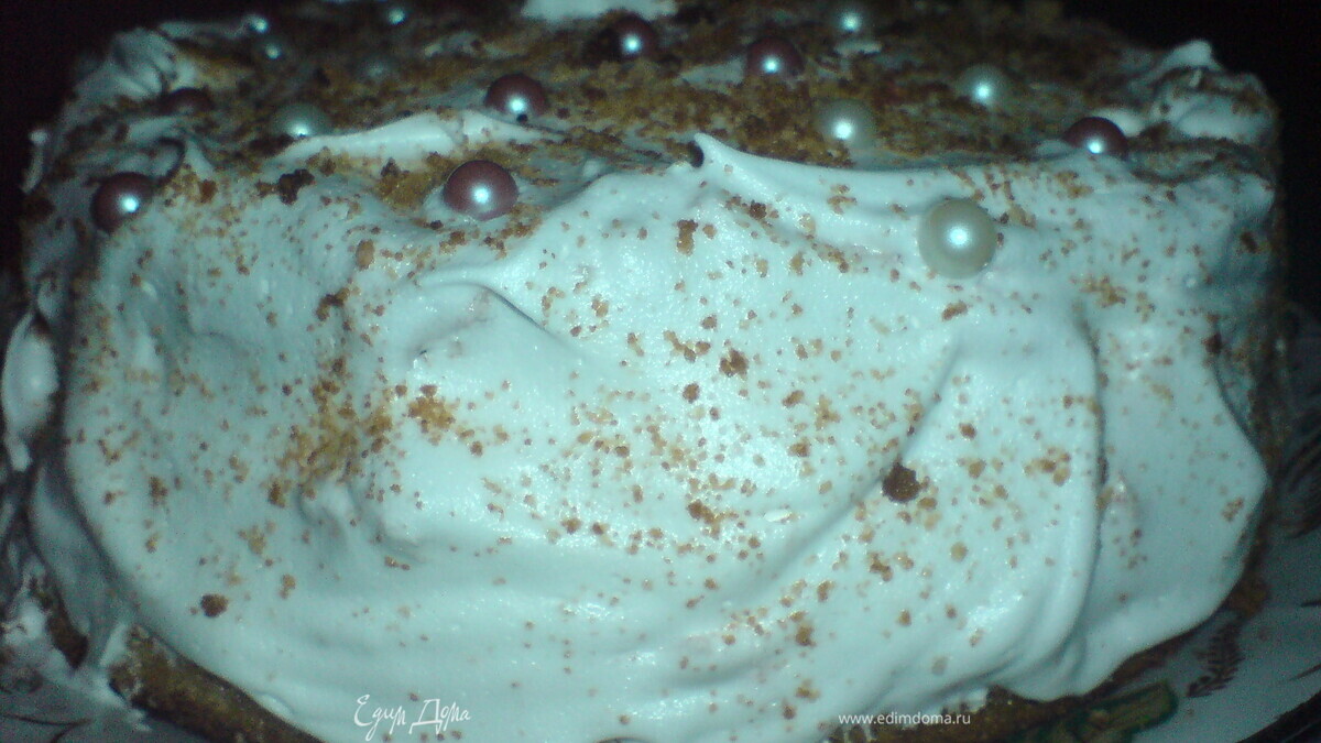 Быстрый торт "Кисельные берега..."