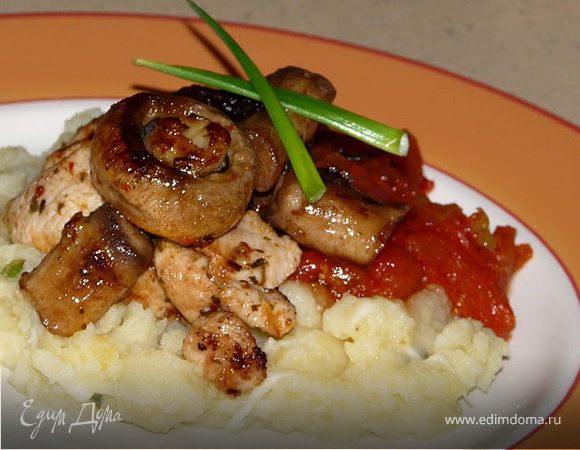 Курица по-охотничьи / pollo alla cacciatora