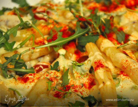 Рыбный салат с белой спаржей Рыбный салат с белой спаржей