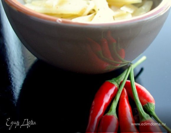 Картофельный салат по-корейски