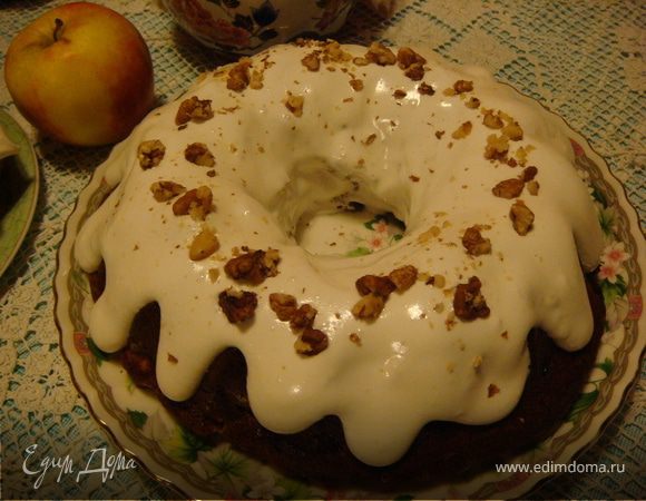 Зимний яблочный кекс