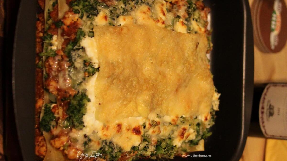Эмилийская лазанья с индейкой