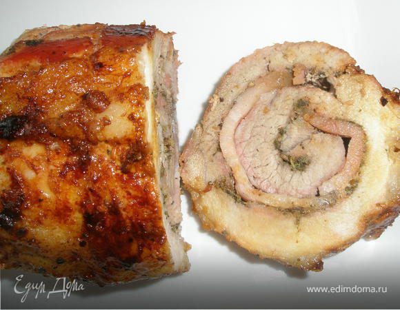 Рулет с шалфеем Рулет с шалфеем