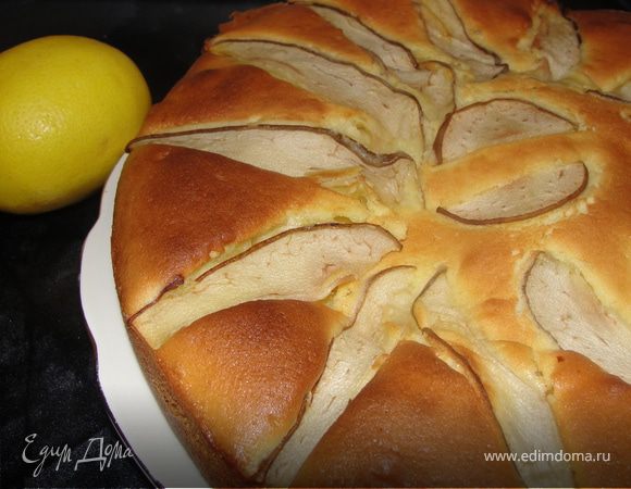 Яблочный кекс с грушей Яблочный кекс с грушей