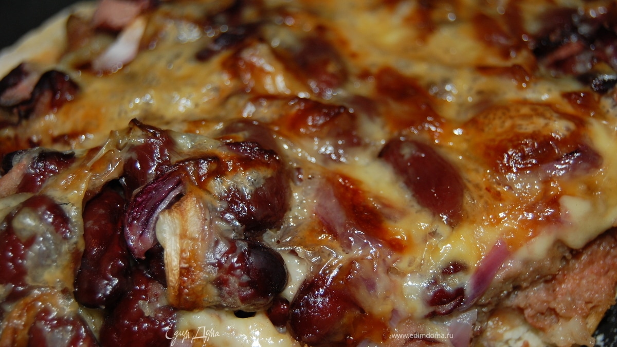 Пицца-фантазия на тему мексиканского буритто