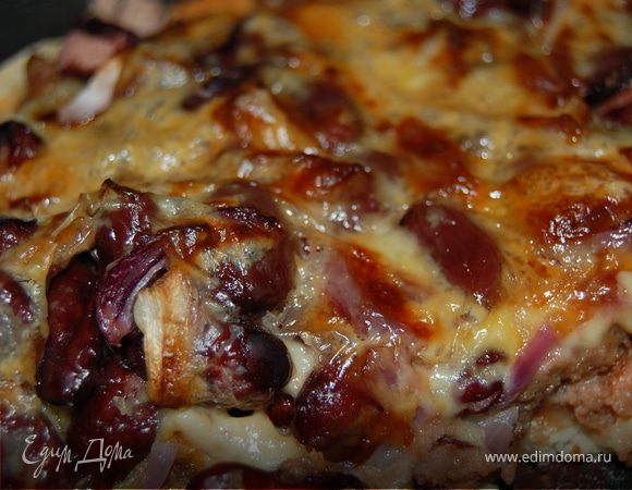 Пицца-фантазия на тему мексиканского буритто