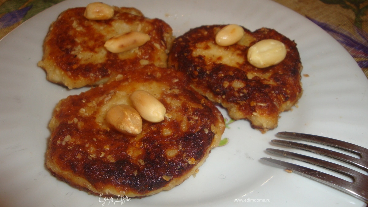 Овсяно-банановые сырнички