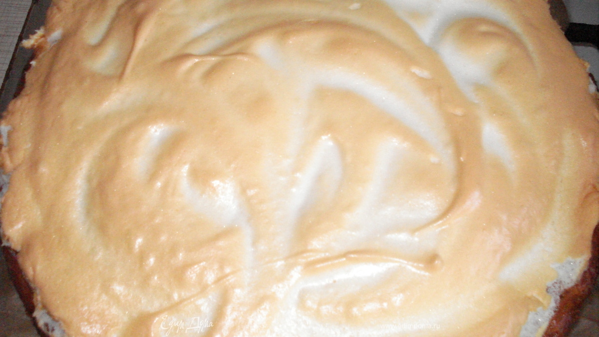 Яблочный пирог с безе ANNA973