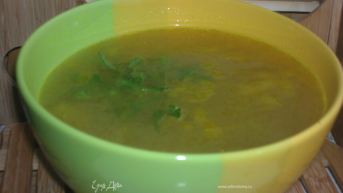 Индийский суп из цветной капусты