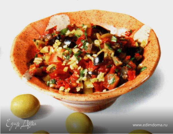 Сальса из оливок и томатов Сальса из оливок и томатов