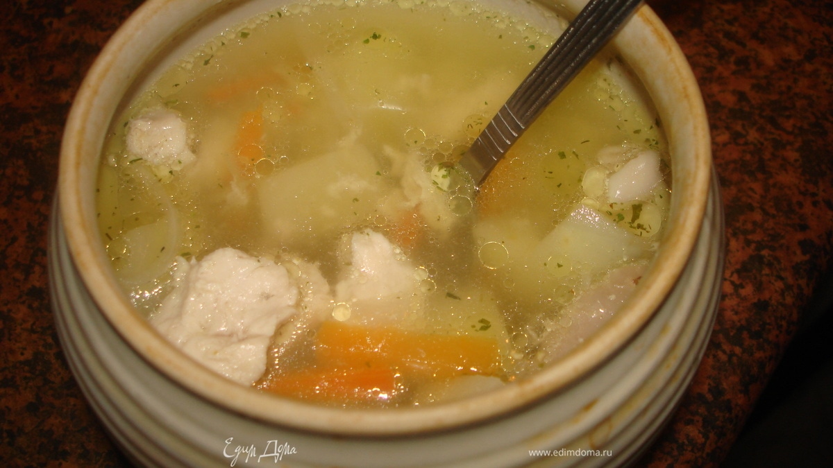 Супчик "Домашний" в горшочках