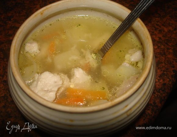 Супчик "Домашний" в горшочках