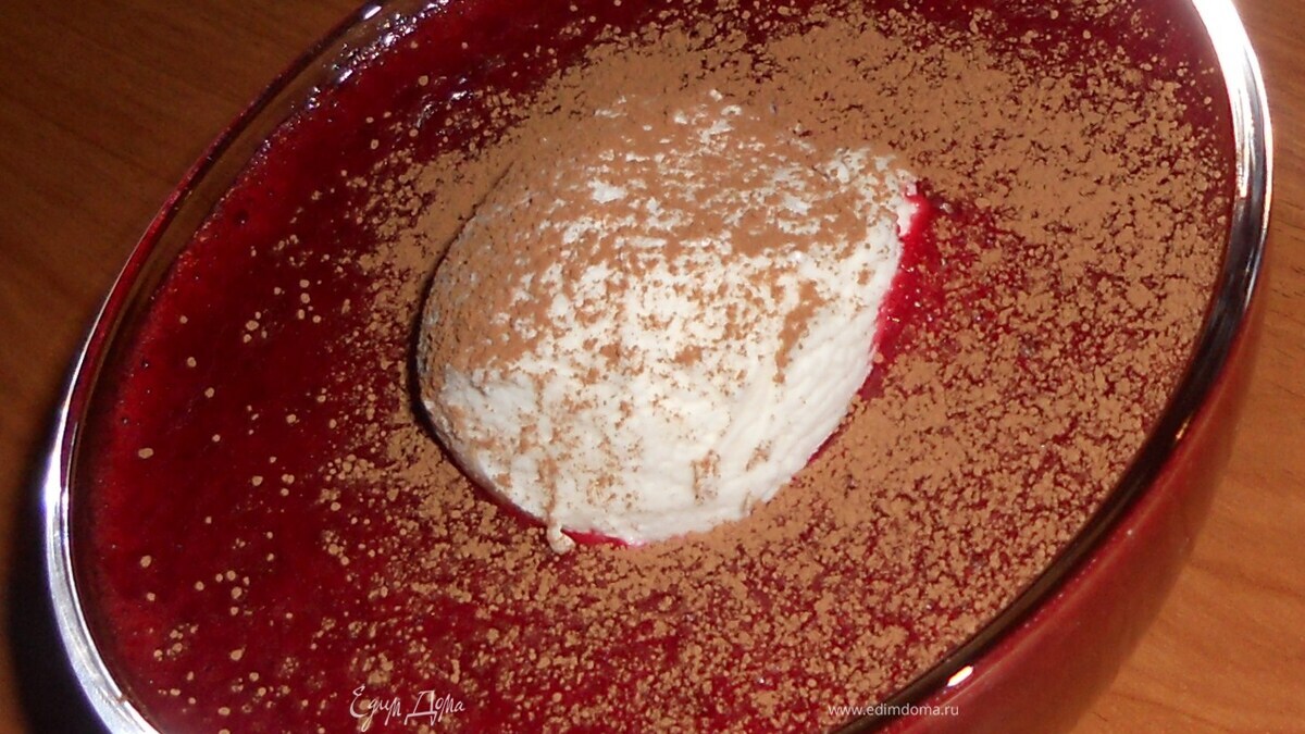 Десертный вишневый суп