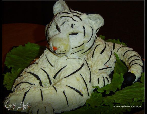 Салат "Хозяин тайги" Салат "Хозяин тайги"