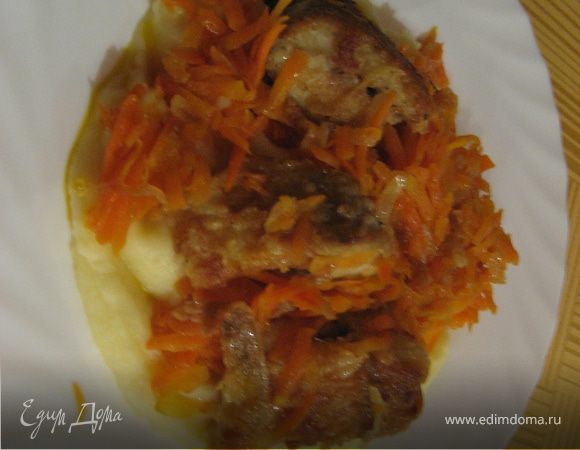 Щука с овощами Щука с овощами