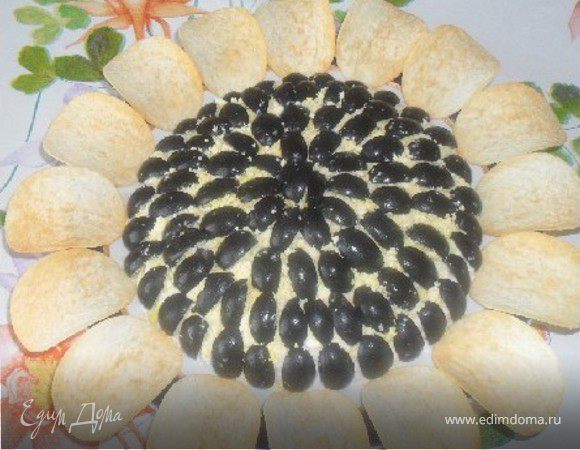 Салат " Авторский Подсолнух" Салат " Авторский Подсолнух"