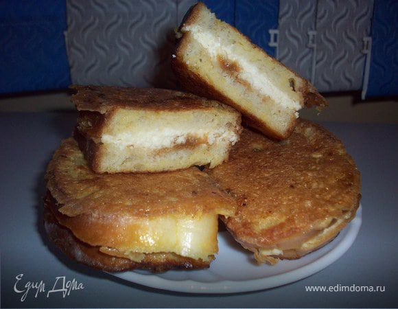 Сладкие гренки с творогом Сладкие гренки с творогом