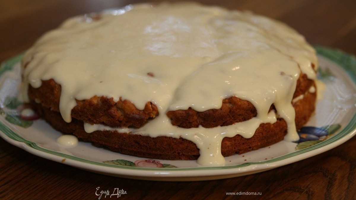 Яблочный пирог на оливковом масле