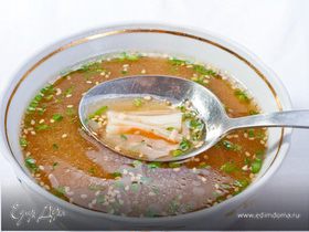 "Японский суп" с палочками с мясом краба