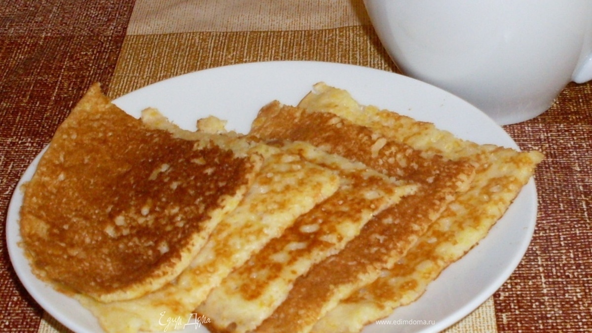 Блины кукурузные