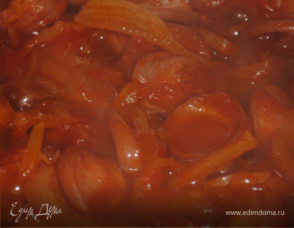 Сосисочная солянка Сосисочная солянка