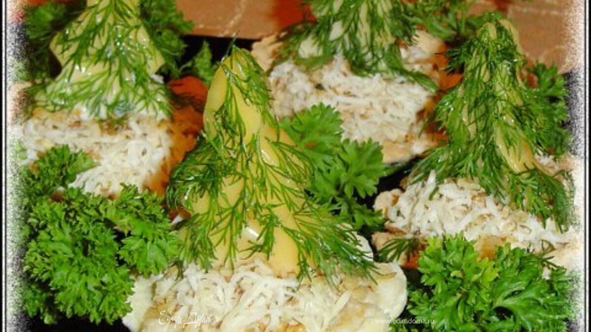 Тарталетки "Елочки"