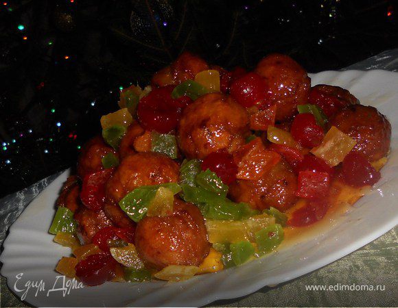 Струффоли, итальянский рождественский десерт Струффоли, итальянский рождественский десерт