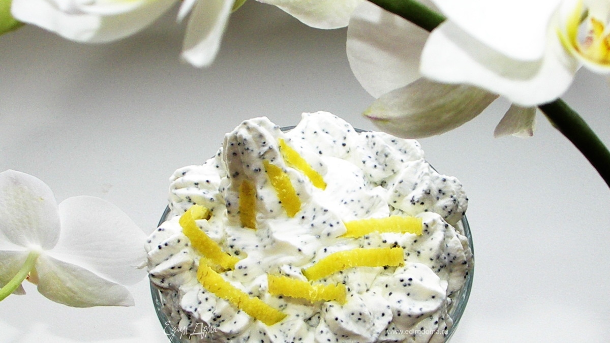 Крем-десерт "Маковый"