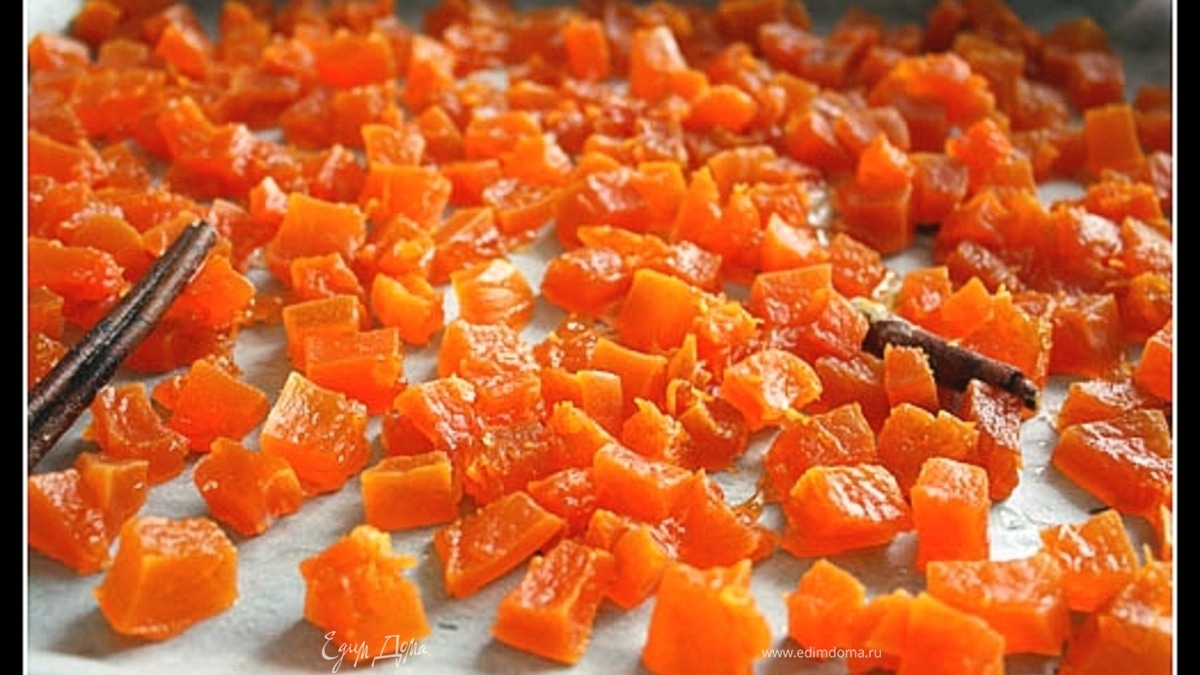 Цукаты из тыквы