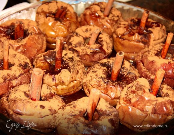 Рождественские печеные яблоки Рождественские печеные яблоки