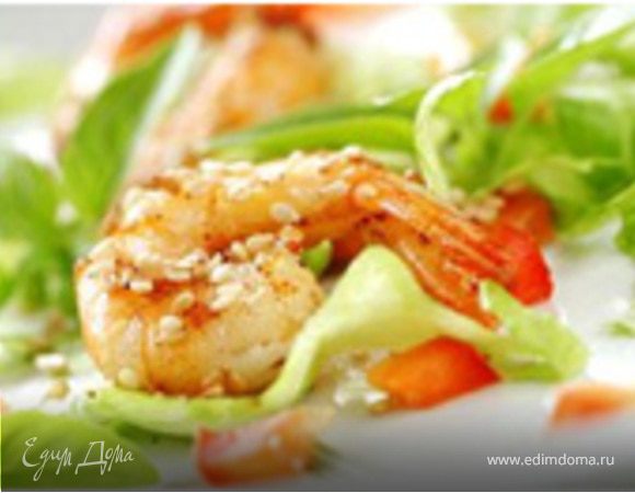 Салат коктейль из морепродуктов Салат коктейль из морепродуктов