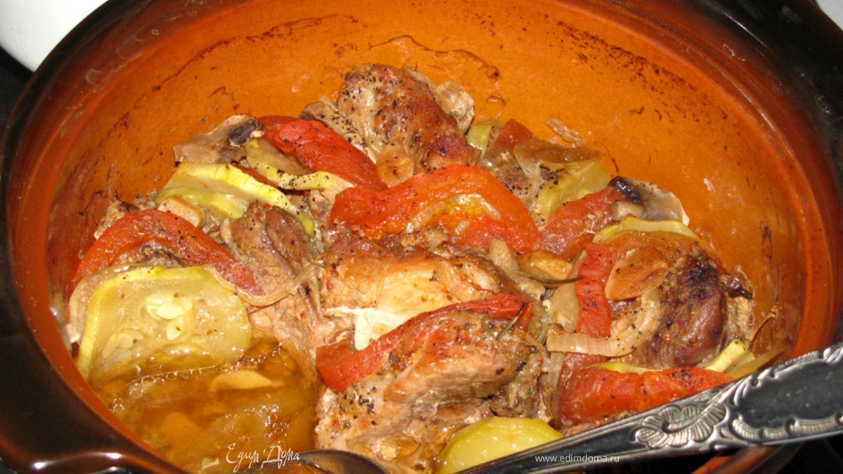 Мясной горшочек