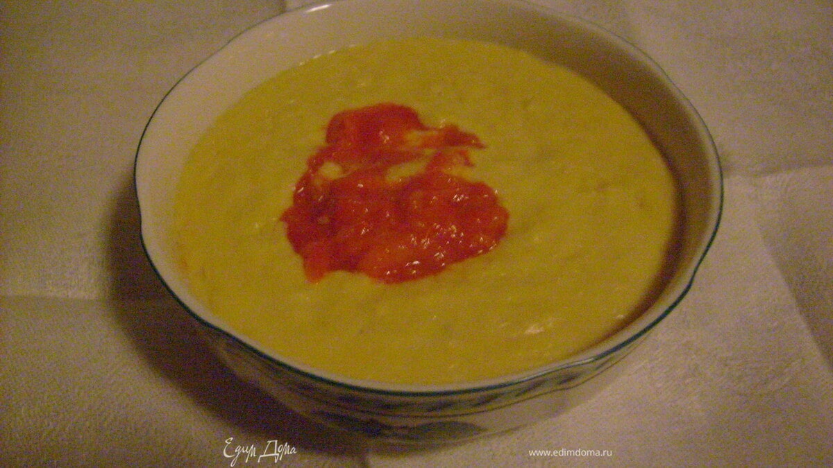 Суп-пюре из кукурузы