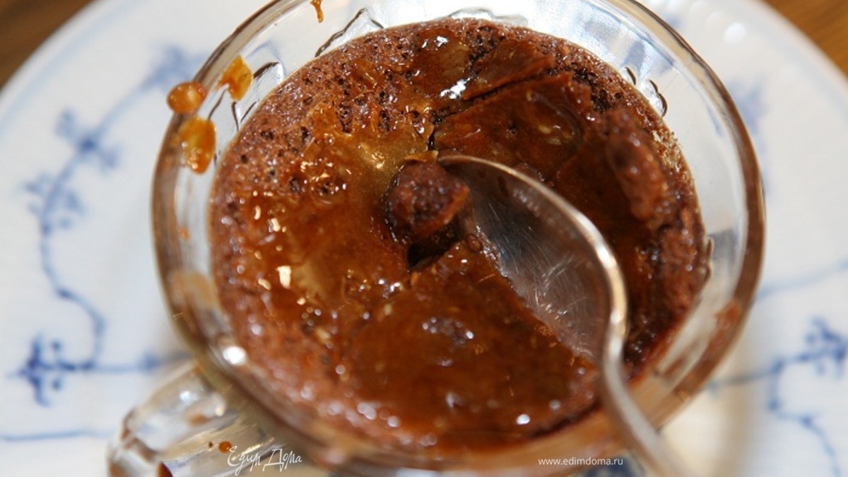 Крем-карамель «Пьяная вишня»