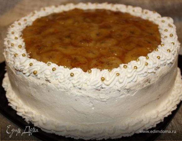 Шоколадно-банановый торт Шоколадно-банановый торт