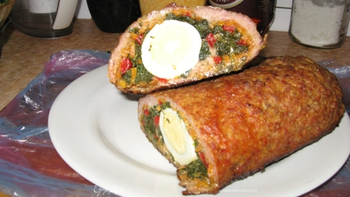 Мясной рулет "Циклоп"