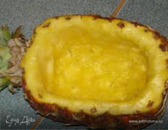 Мясо в ананасе"Диковина"